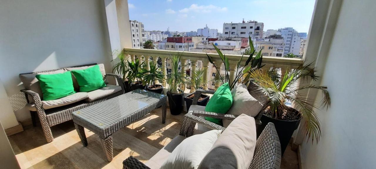 Grand Appartement De Luxe Vue Mer 卡萨布兰卡 外观 照片
