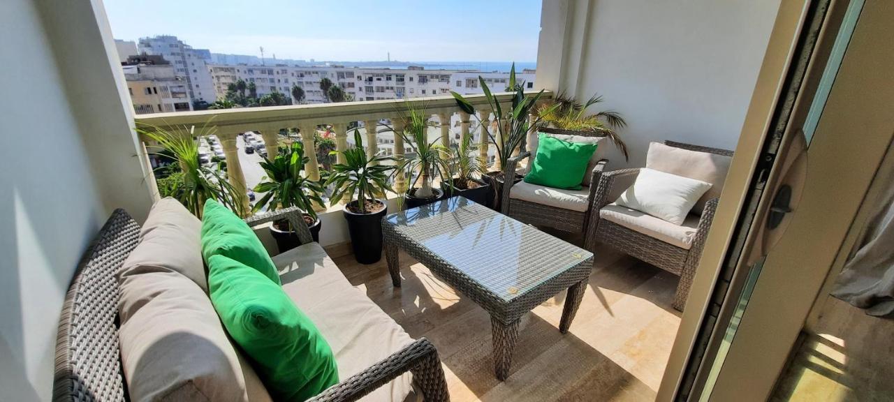 Grand Appartement De Luxe Vue Mer 卡萨布兰卡 外观 照片