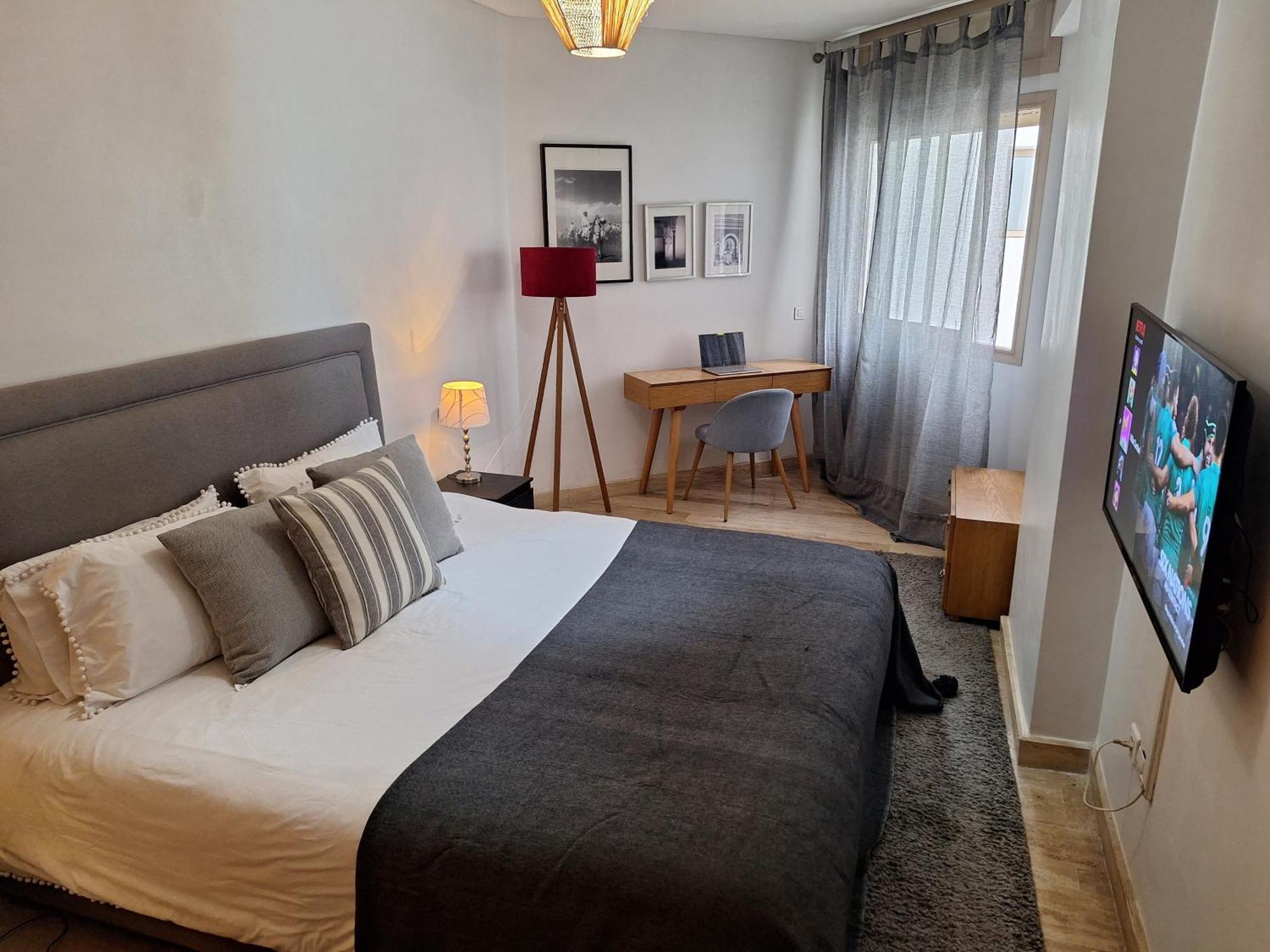 Grand Appartement De Luxe Vue Mer 卡萨布兰卡 外观 照片