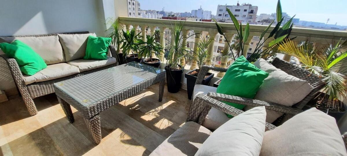 Grand Appartement De Luxe Vue Mer 卡萨布兰卡 外观 照片