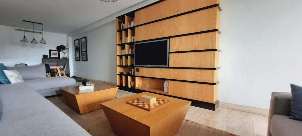 Grand Appartement De Luxe Vue Mer 卡萨布兰卡 外观 照片