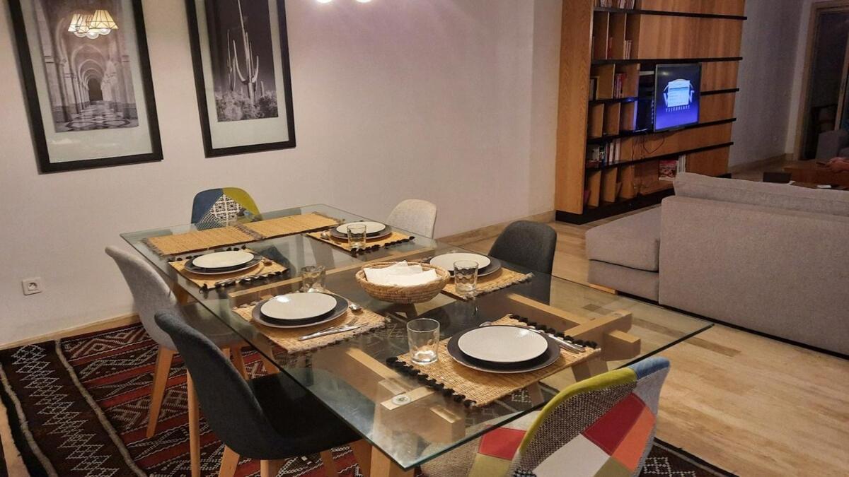 Grand Appartement De Luxe Vue Mer 卡萨布兰卡 外观 照片
